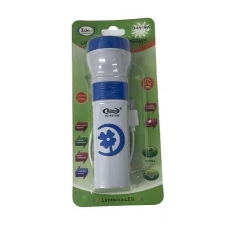 Lanterna Recarregavel 1led/3w Idea 4519