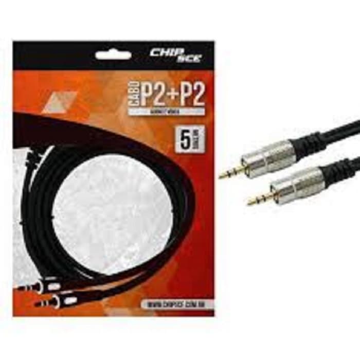 Cabo P2 Estéreo Para P2 Estéreo 5M Nickel Fitz 018-0725
