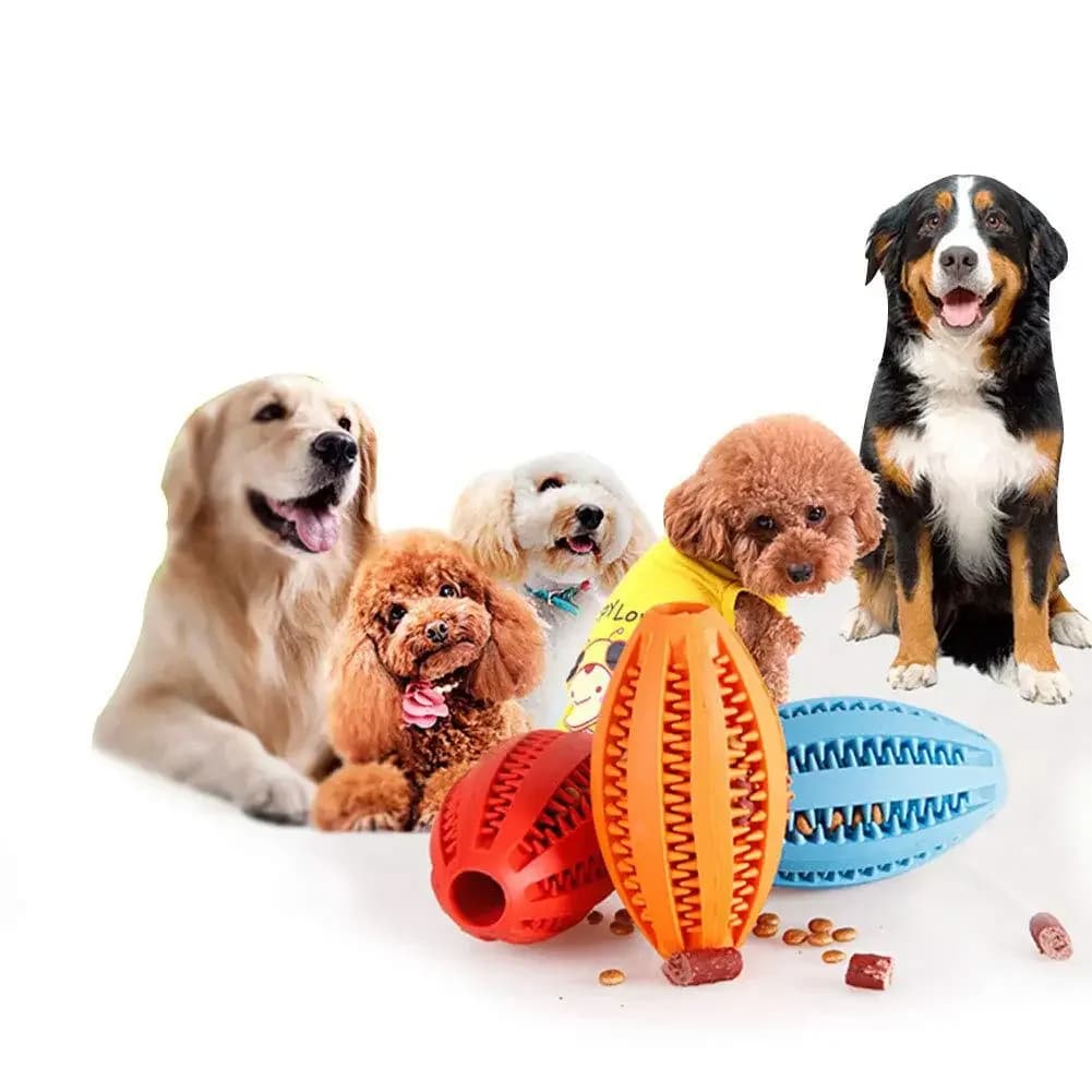 Brinquedo Mordedor Petisco Para Cachorro Bola Multifuncional