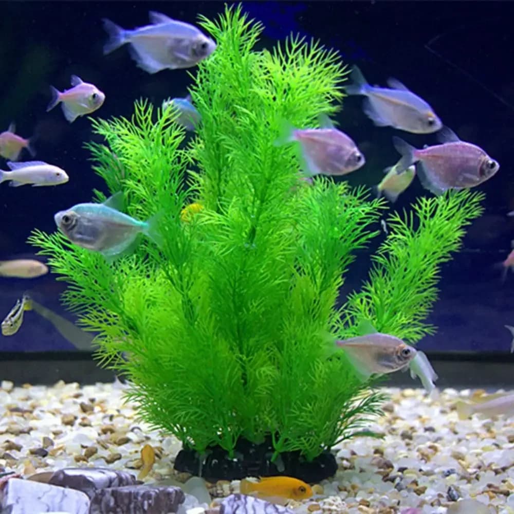 Plantas Artificiais Decoração Para Aquário Grama Aquário Decorações Planta De Água Artificial Grama
