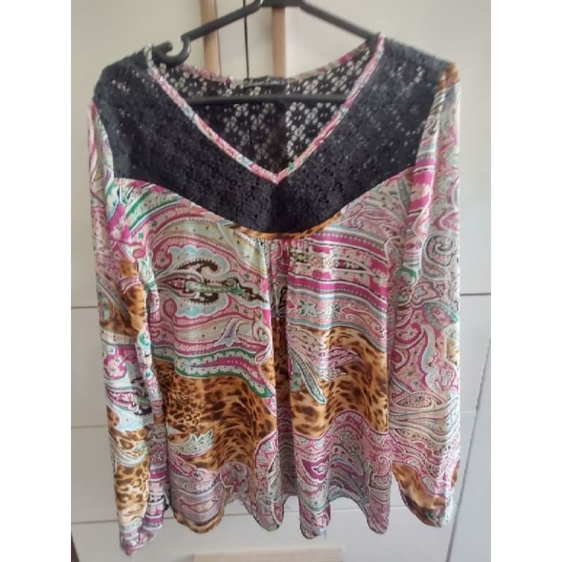 camisa feminina manga longa bata fresquinha