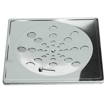 Ralo Grelha Tampa Quadrado 15x15CM Inox Abre E Fecha