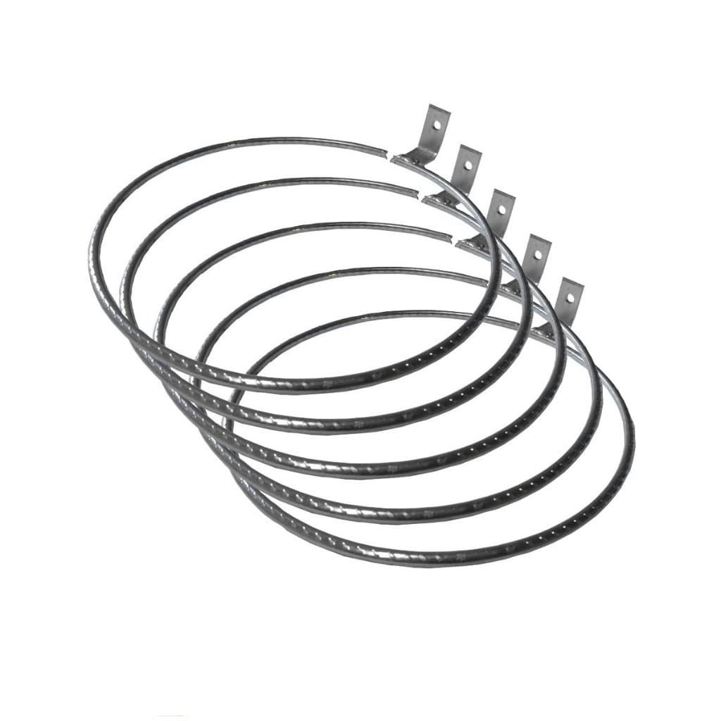 5 Suporte 15cm Parafusar Decoração Jardim Vertical Sem Vaso