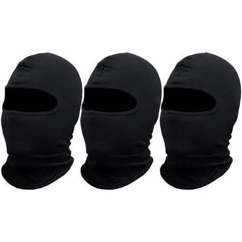 kit 50x Balaclava Ninja  Touca  Motociclista Moto Frio Proteção Paintball