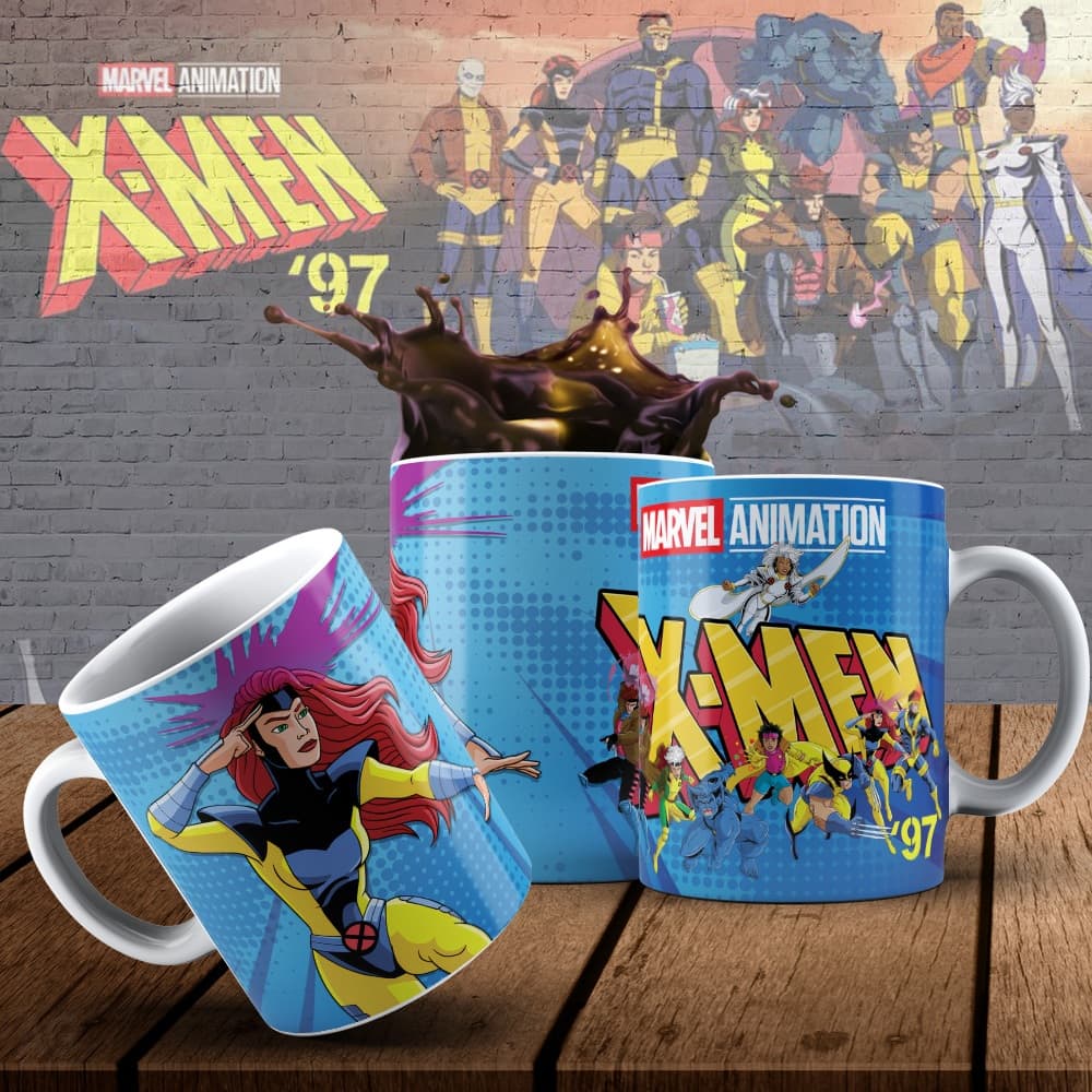 Caneca Personalizada Xmen 97 Deadpool & Wolverine