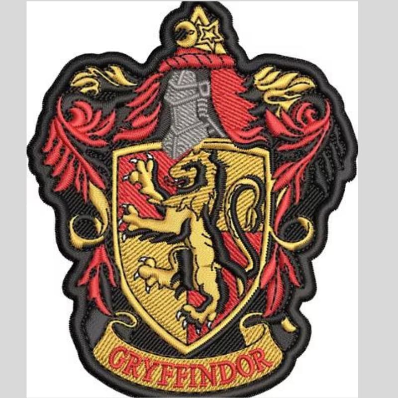 Patch Bordado Harry Potter Brasão Grifinória Lufa Lufa Sonserina Casas HP Coletes Jaquetas Mochilas bolsas