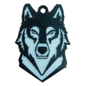 Chaveiro Lobo Alpha
