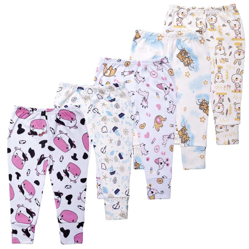 Kit 5 Culote Bebê Mijão Infantil Roupa de Bebê Premium Masculino