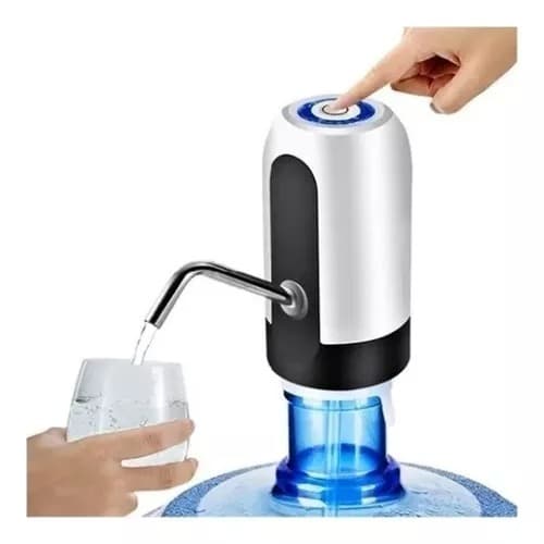 Bomba Elétrica De Galão Universal Com Carregamento USB Para Galão Garrafão De Água