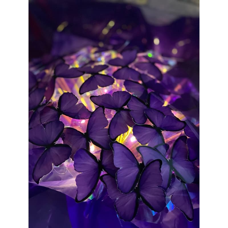 Buquê de Borboletas com Led - Montado - Pré encomenda de 7 dias úteis