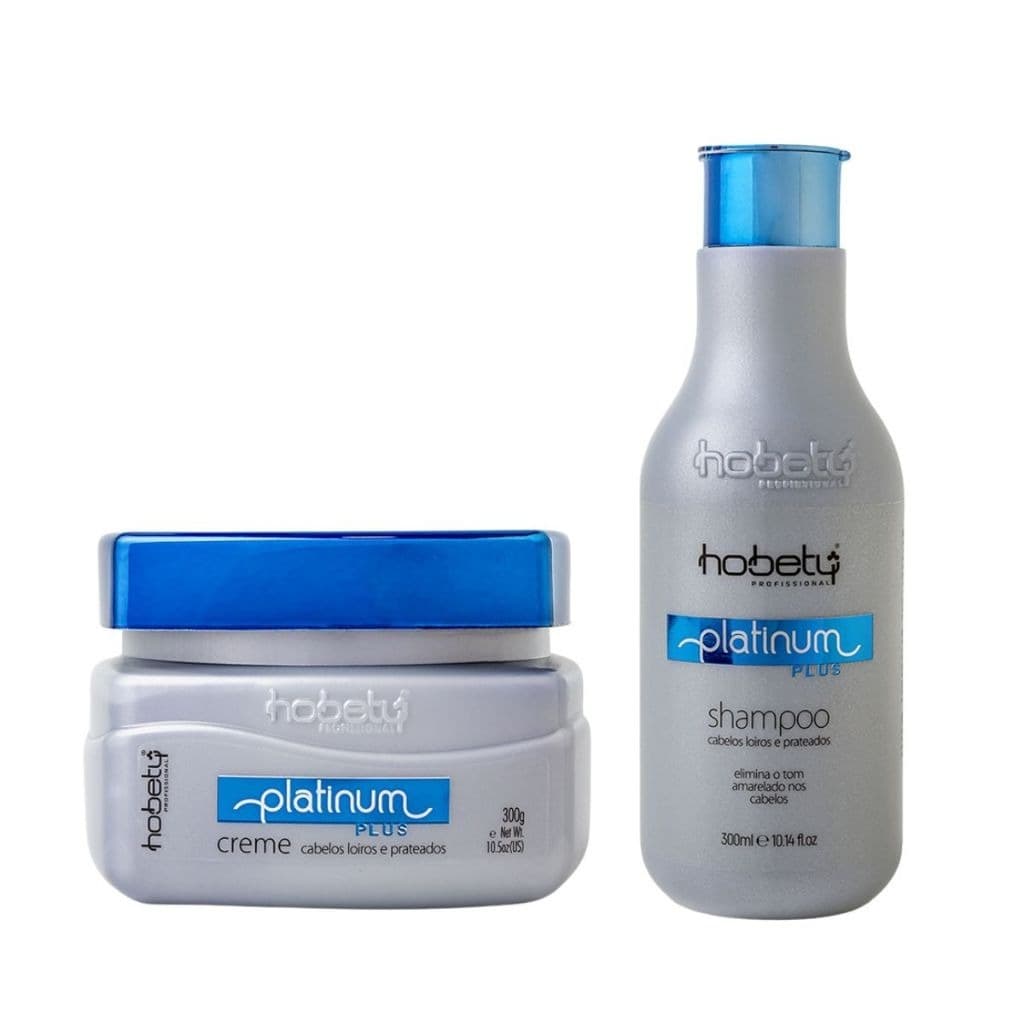 Kit Tratamento Matizador Loiros Platinum Plus Home Care 300gr Hobety