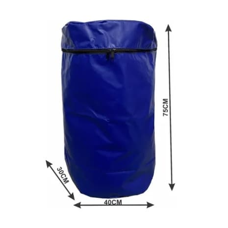 Bolsa Sacolão De Lona Grande De PVC Para Vestir Nos Carrinhos De Mão Dobrável Sacoleira Impermeável resistente grossa