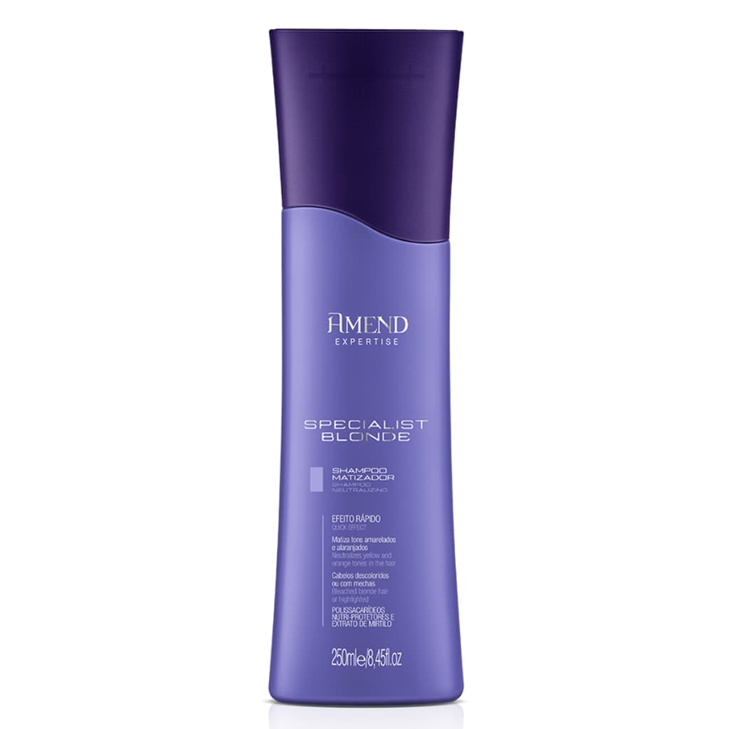 Amend Shampoo matizador specialist blonde expertise 250ml