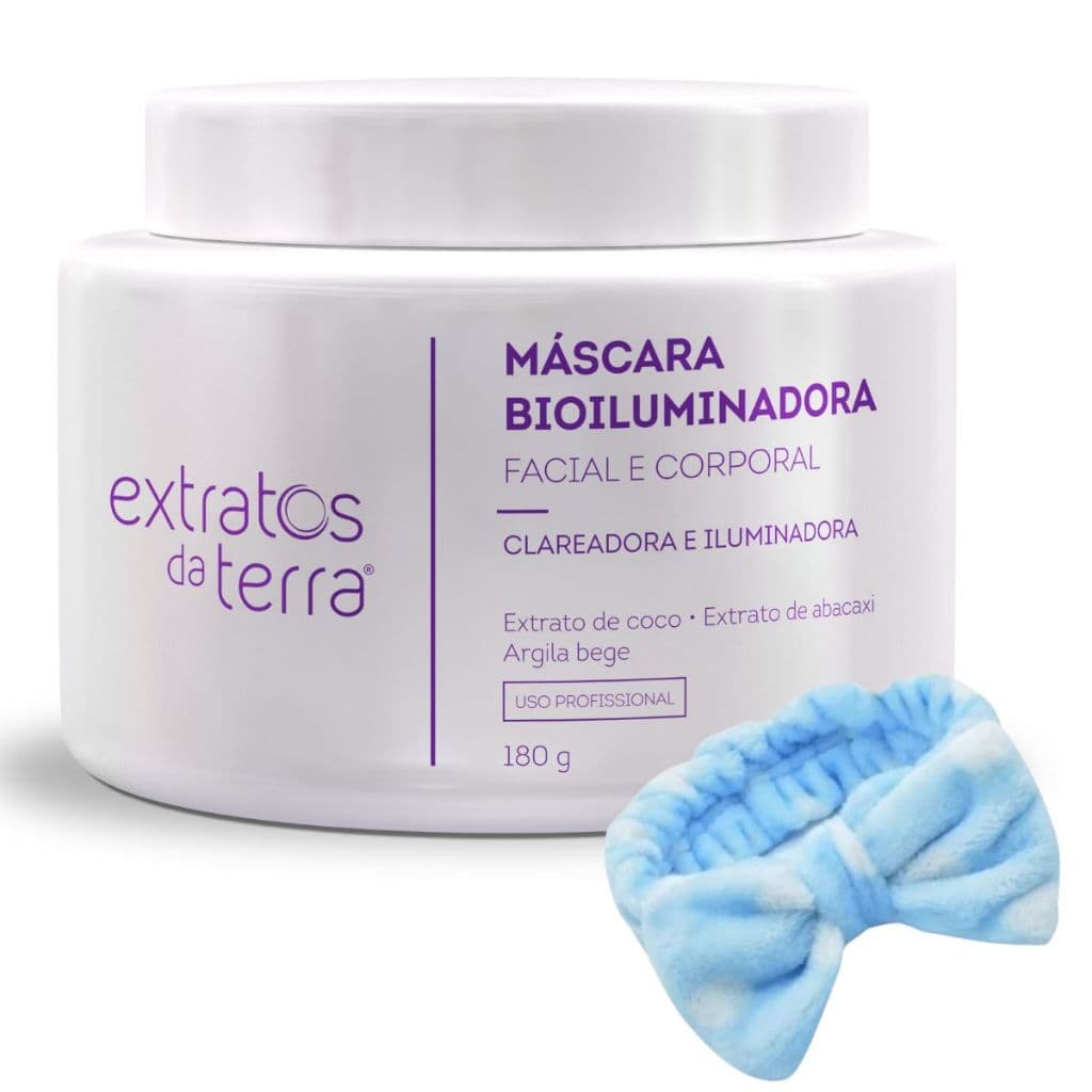 Mascara Bioiluminadora 180g Extratos Da Terra