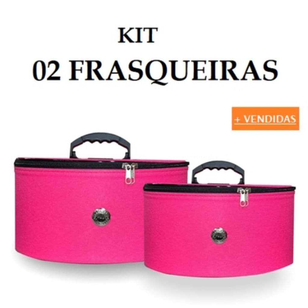 Maleta Frasqueira Necessaire Bolsa de Mão Para Viagem Maquiagem Esmaltes