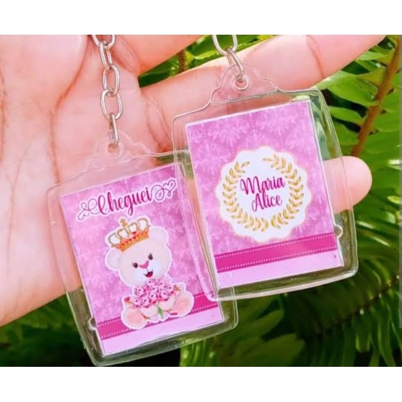 10 chaveiros acrilico Personalizados