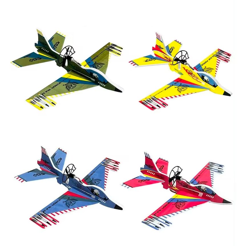 Avião Elétrico Voa de Verdade Isopor Luz LED Vários Modelos