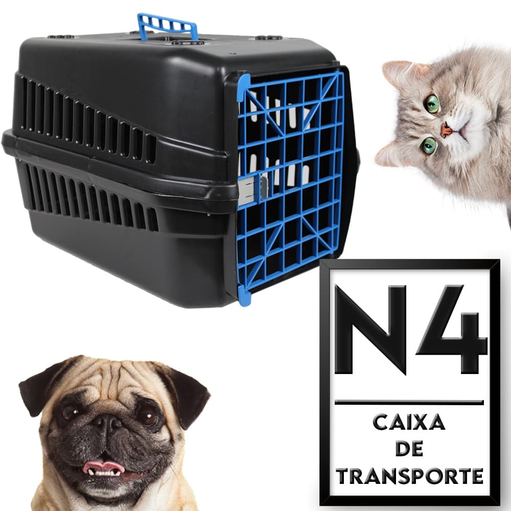 Caixa de Transporte pet Cachorro de Caes Caixa de transporte n4 grande caixa pra transporte cachorro