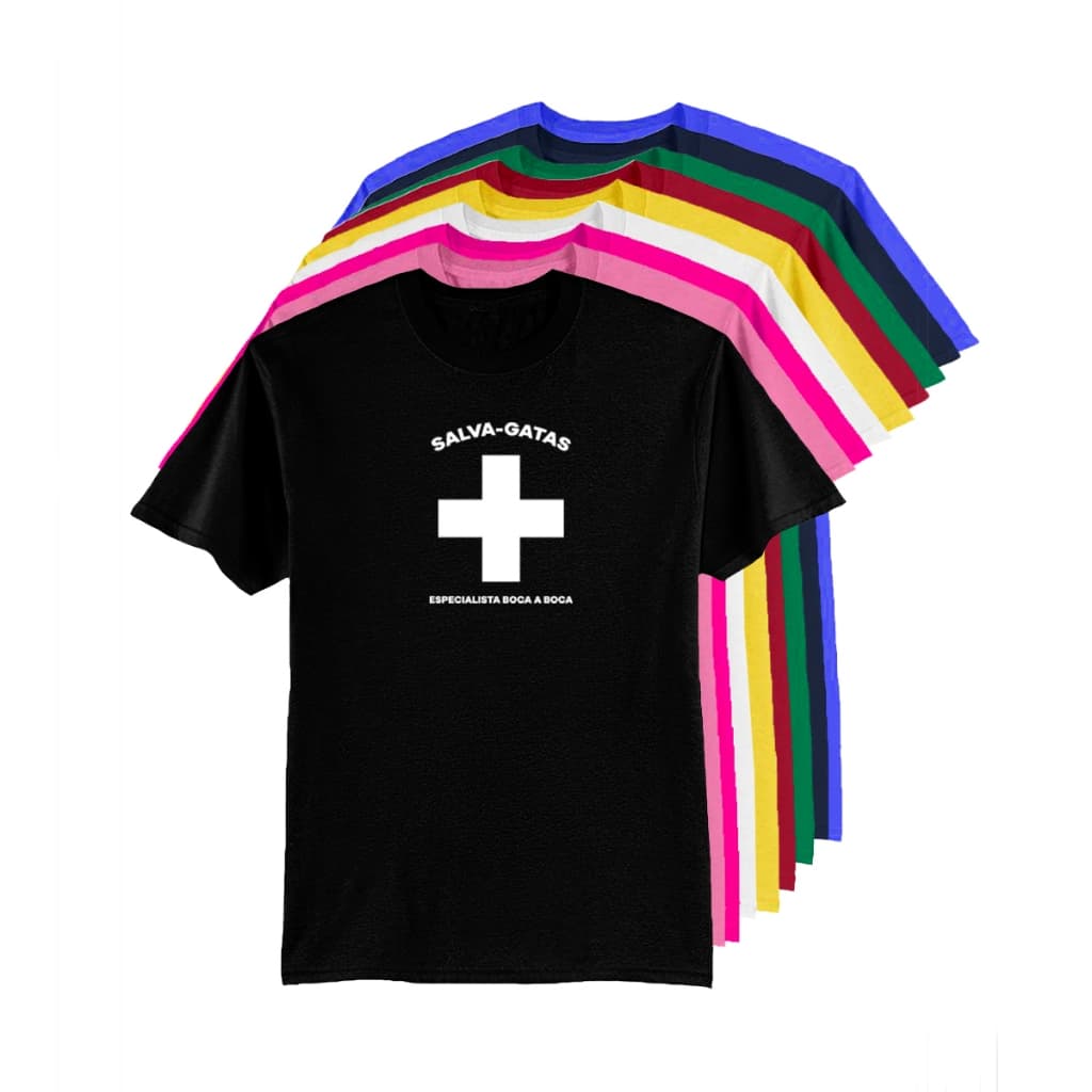 Camiseta Camisa Blusa Feminina Masculina Unissex 100% Algodão Carnaval Salva Gatas md3