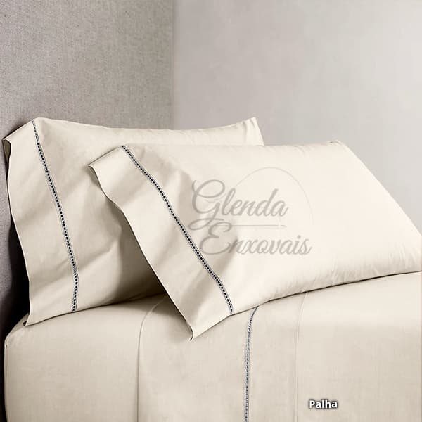 Kit com 10 Fronhas Avulsas Ponto Palito