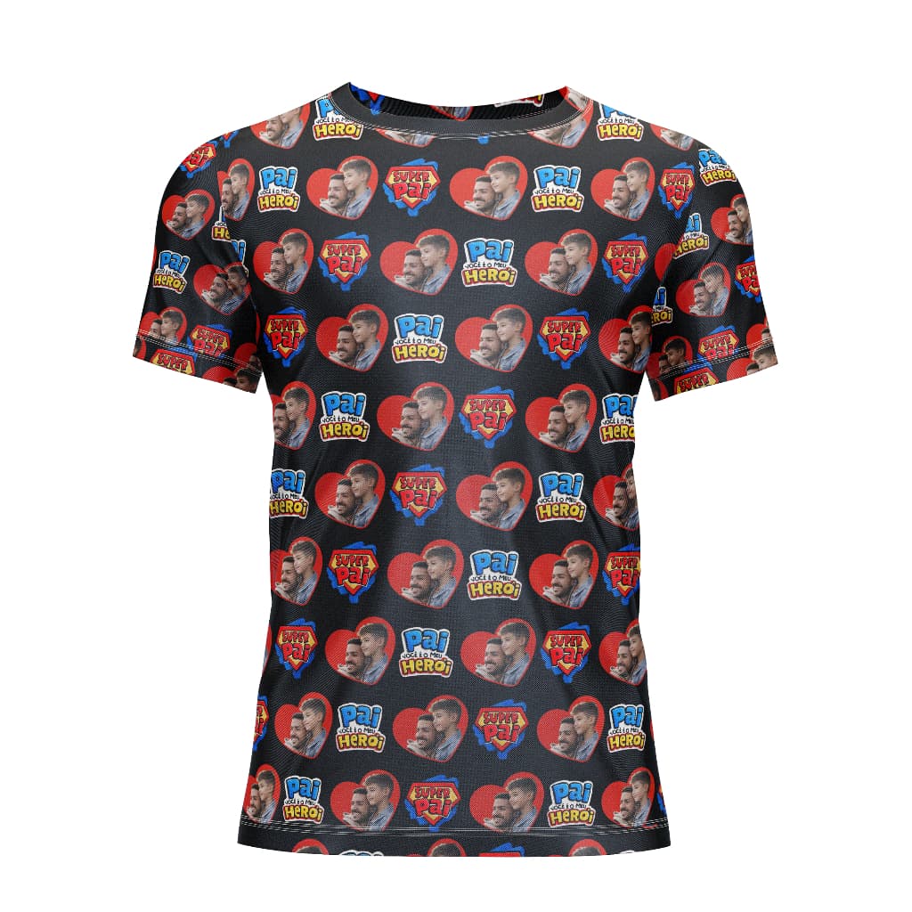 Camiseta Personalizado Dia dos Pais Super Pai