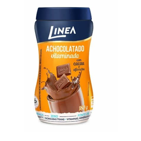 Achocolatado Linea Zero Açúcar Com Alfarroba Em Pó 180g