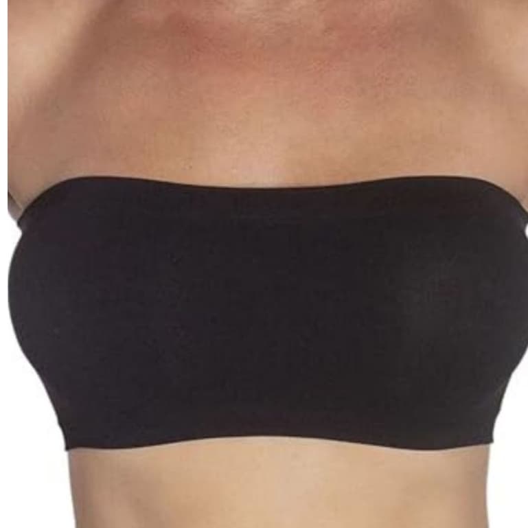 Kit 5 Top adulto Faixa Cropped Sem Bojo Cotton Tomara que Caia Algodão Confortável Barato