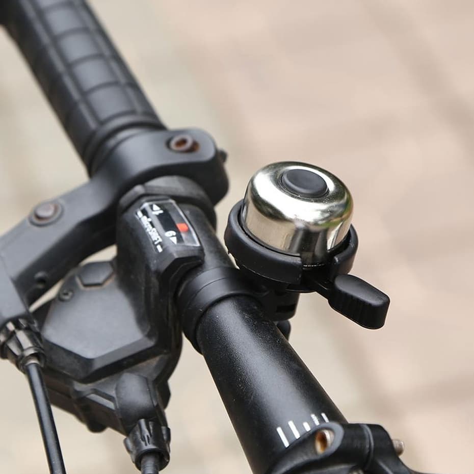 Buzina Bicicleta Campainha Classíca Bike Trim Trim Som Alto Busina Cromada