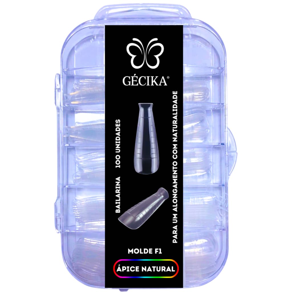 Molde F1 Bailarina Moldes F1 natural Ponto de Tensao Baixo Natural Bailarina Moldef1