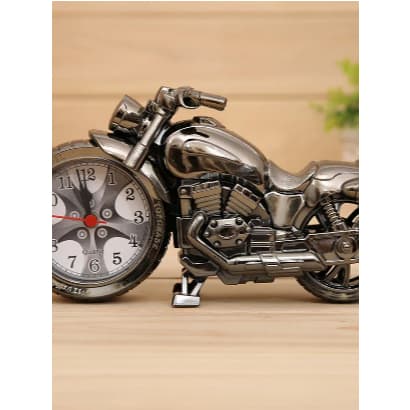 Relógio Despertador De Mesa Modelo Moto Para Decoração
