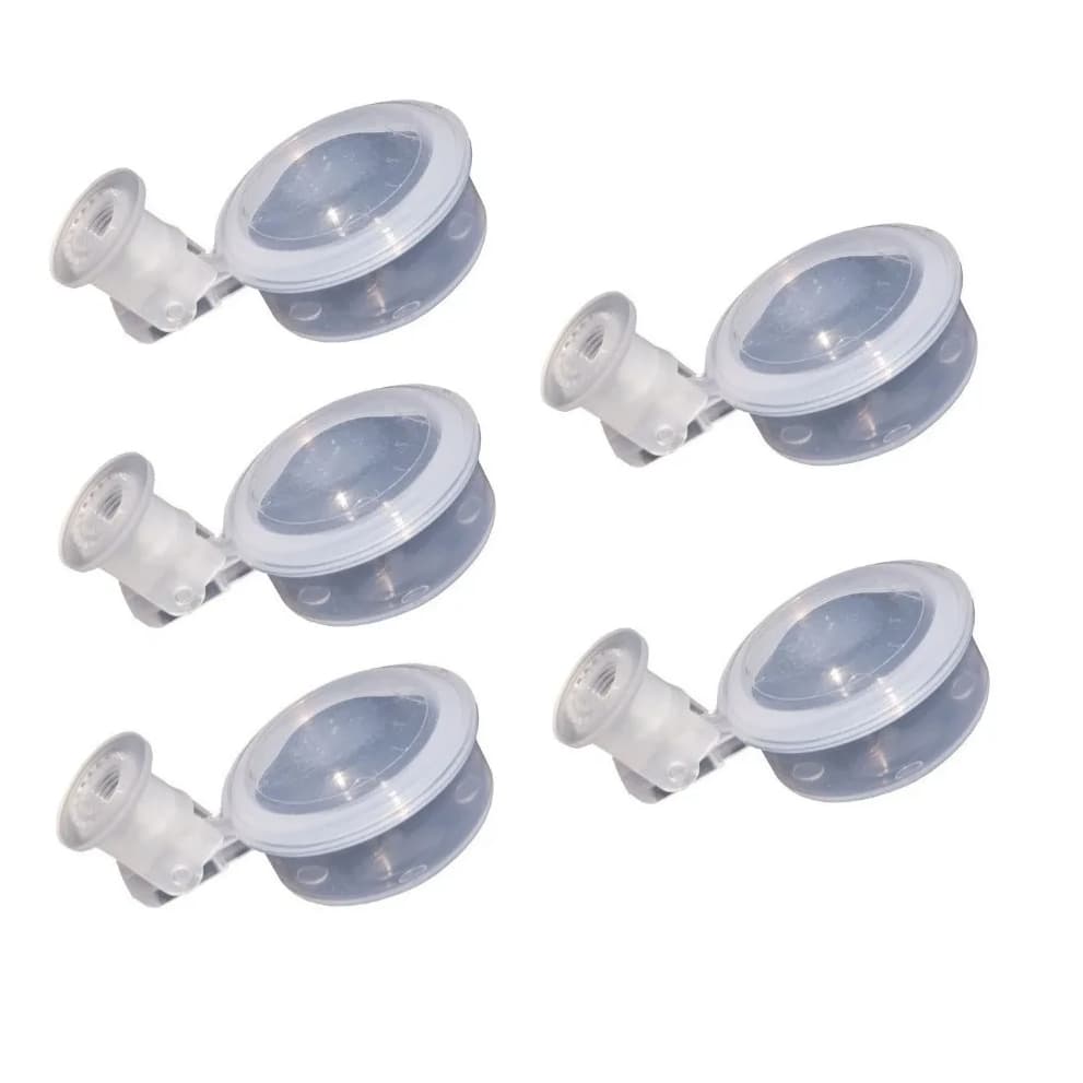 Kit 5 Boias Dosadoras Vela Cerâmica Filtro De Barro Bebedouro De Agua Por Gravidade