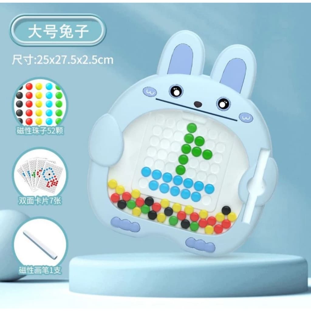 Brinquedo lousa Tábua De Desenho Magnético Escrita COLORIDO Folhetos Criativos Padrão Educacional Foguete