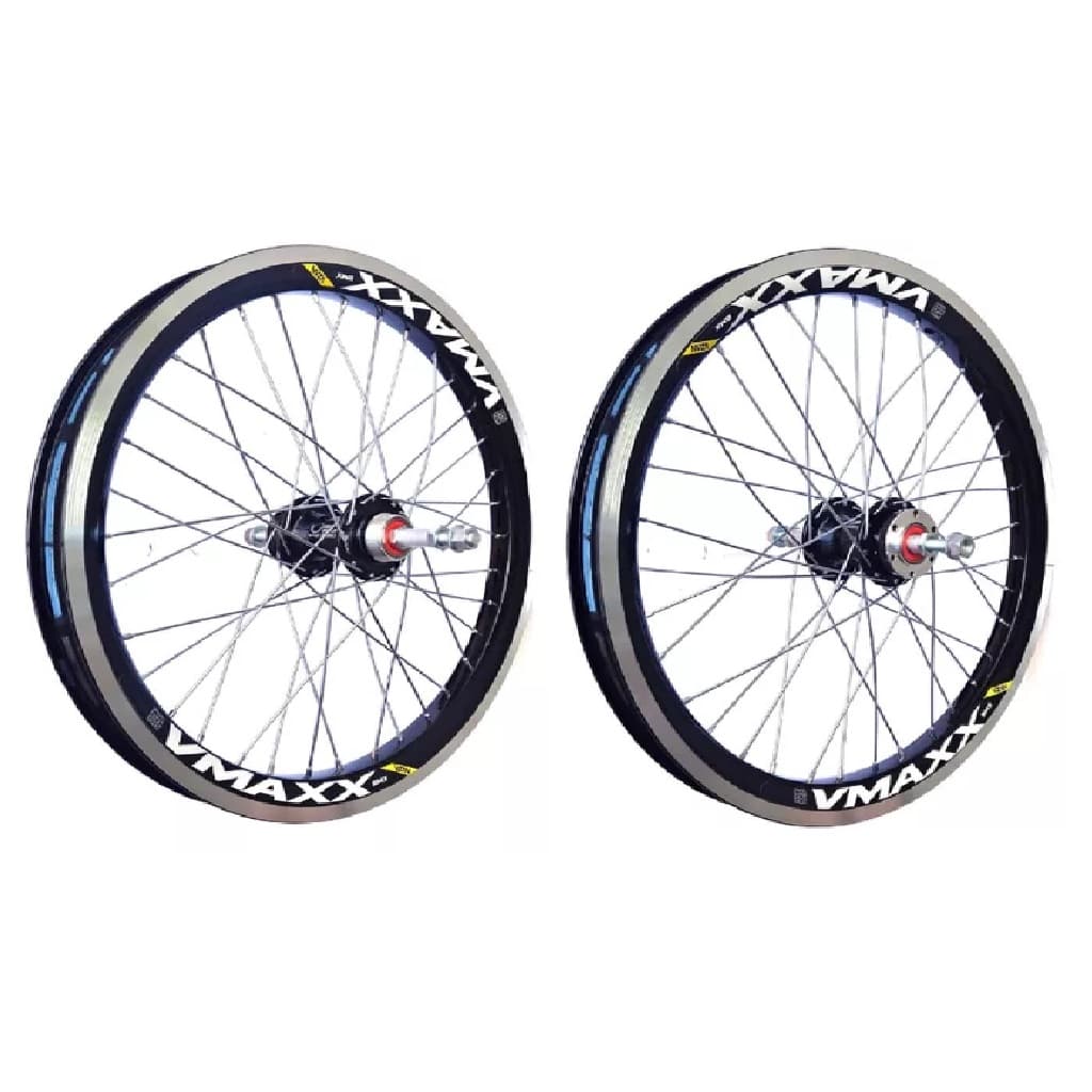 Par Rodas Aro 20 Cross/bmx Vmaxx Cubo P/disco E V-brake