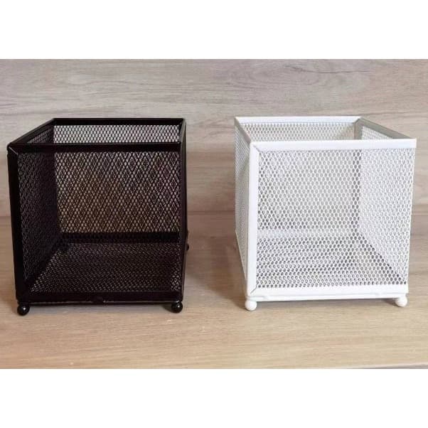 Organizador De Mesa Porta Máscara Facial Porta-canetas Aleatório