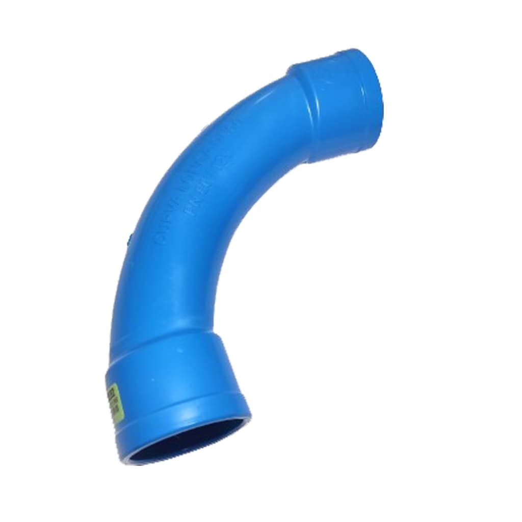 Conexão Curva Longa 90 Graus Bolsa x bolsa 50mm Pn 80/125 Irrigação