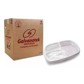 10 und. marmita Bandeja + tampa 3 Divisor embalagem delivery G 331 galvanotek original resistente alta qualidade