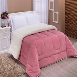 Coberdrom Alaska Queen Dupla Face 2.20m x 2.40m Diversas Cores - ED