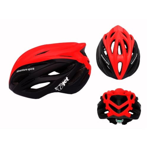 Capacete Ciclismo Mtb Bike Jet Adventure para segurança com luz traseira