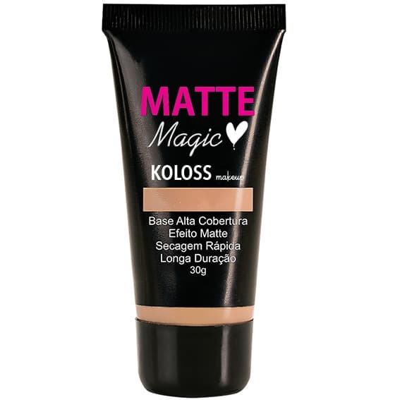 Base Líquida Facial Efeito Matte Magic Koloss - cor 60