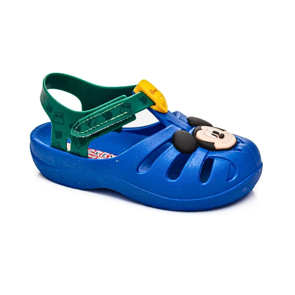 Sandália Infantil Grendene Masculino Kids Disney Azul Original 22303