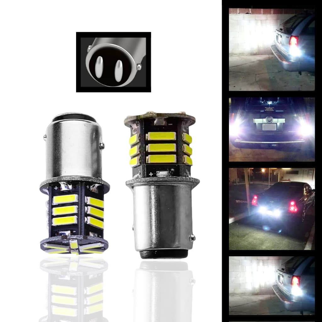 Lâmpada Led Ré 21 Leds canbus 12v 2 POLOS Aplicação Para Luz Reversa Direção Ré Seta e Freio Traseiro Pisca super led