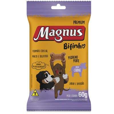Petisco Bifinho Magnus Palito Premium 60 gr
