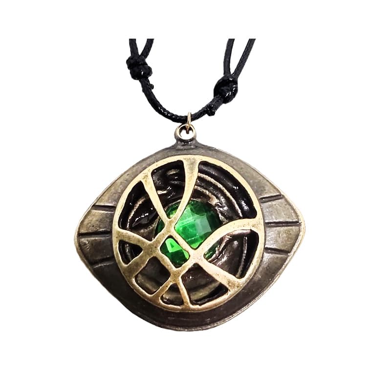 Kit 2 Colar Olho De Agamotto Doutor Estrannho Dr Strange