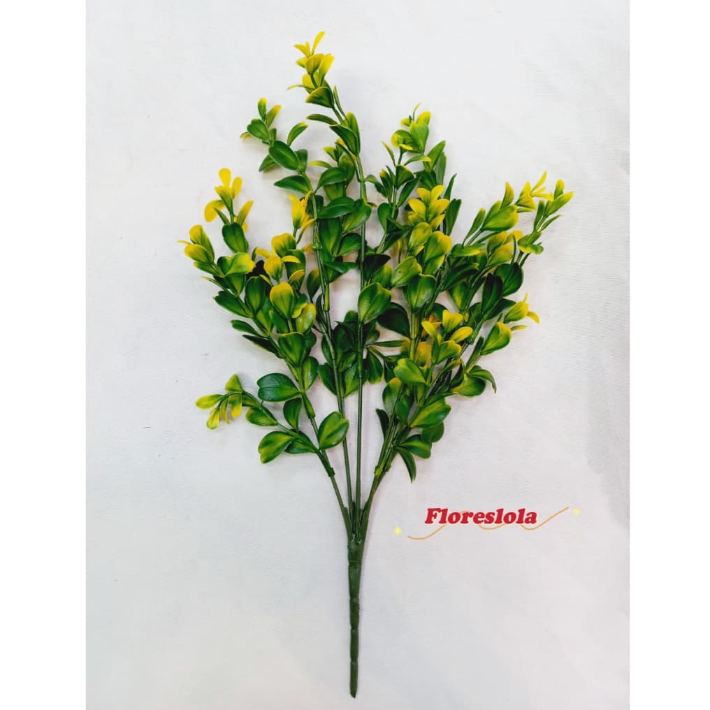 Plantas Matinho Amarelo Folha Buquê Artificial Floral Folhagem P/ Decoração Casamento, Arranjos, Decorar Festas mato e planta verde