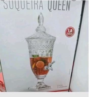 Suqueira de Vidro 1,8 litros