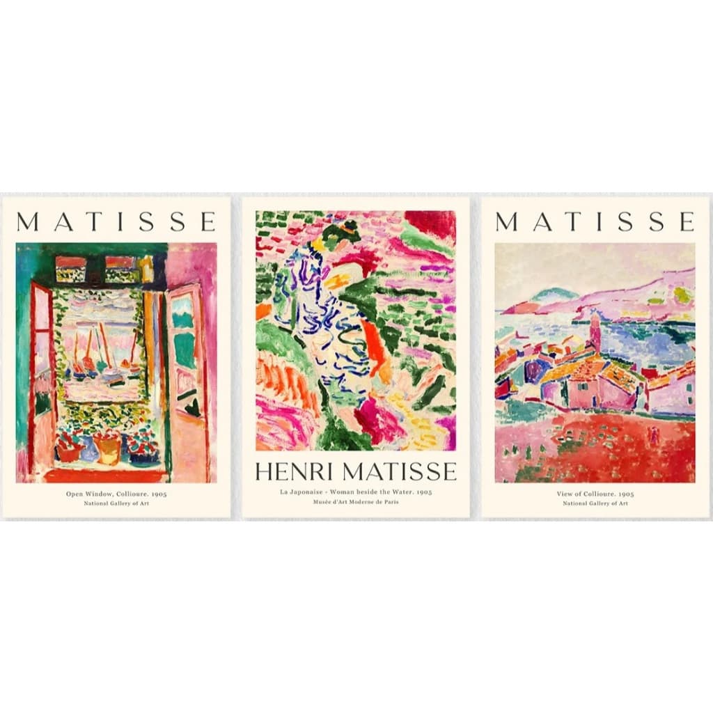 Quadro decorativo Matisse Retro 40x60