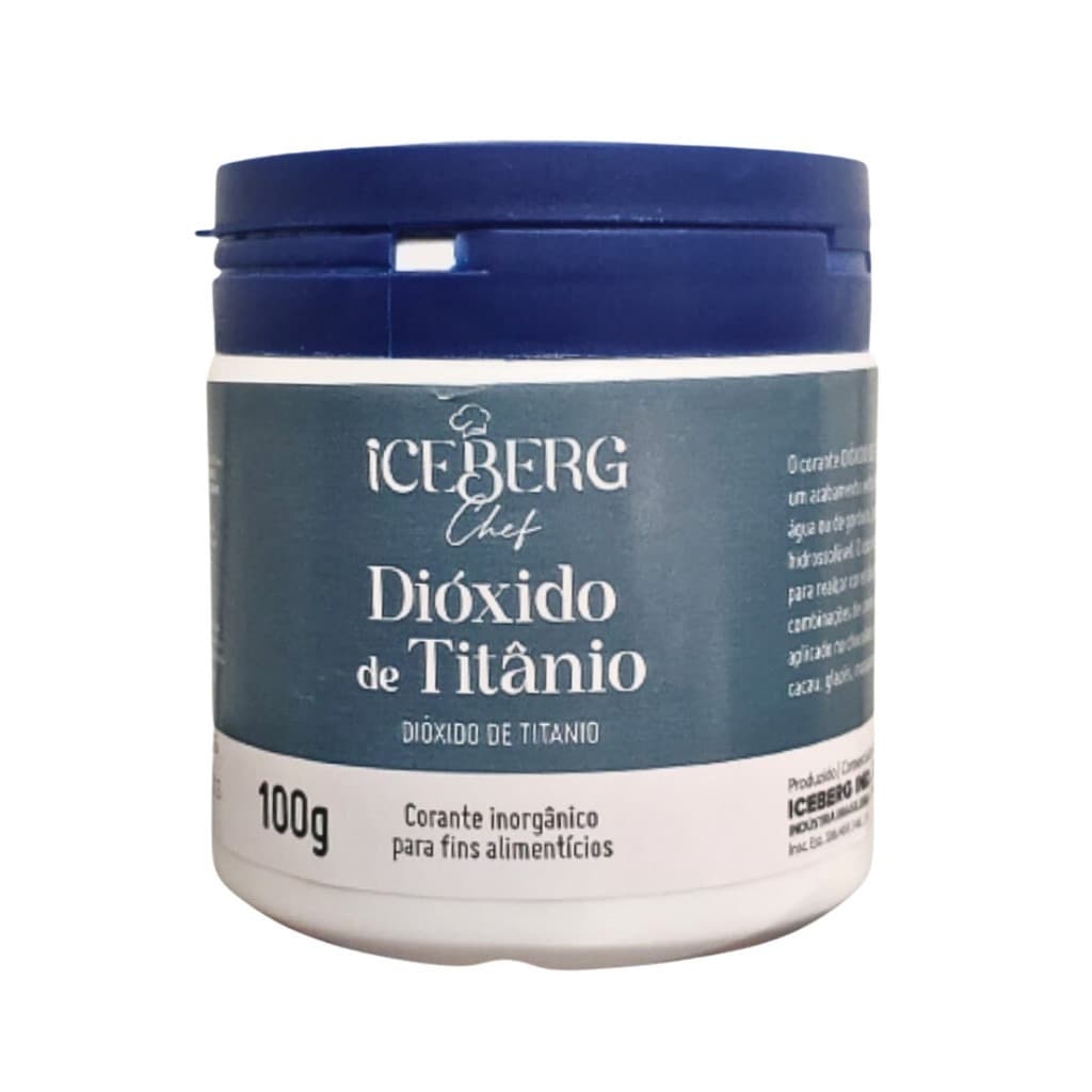 DIÓXIDO DE TITÂNIO 100g - ICEBERG CHEF