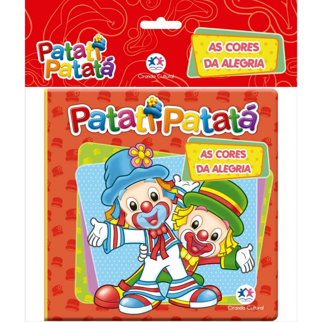 Livro Vinil Patati E Patatá As Cores Da Alegria Livro De Banho Infantil Ciranda Cultural