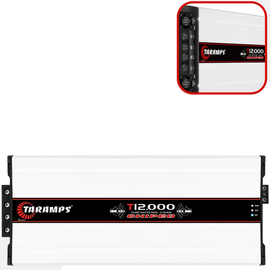 Módulo Amplificador Taramps T12.000 Chipeo 1 Canal 12000W