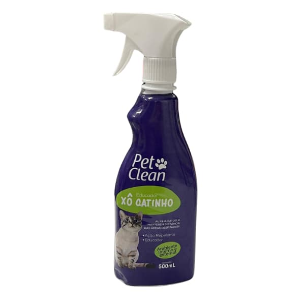 Educador Sanitário Para Gatos Xô Gatinho Pet Clean 500 ML